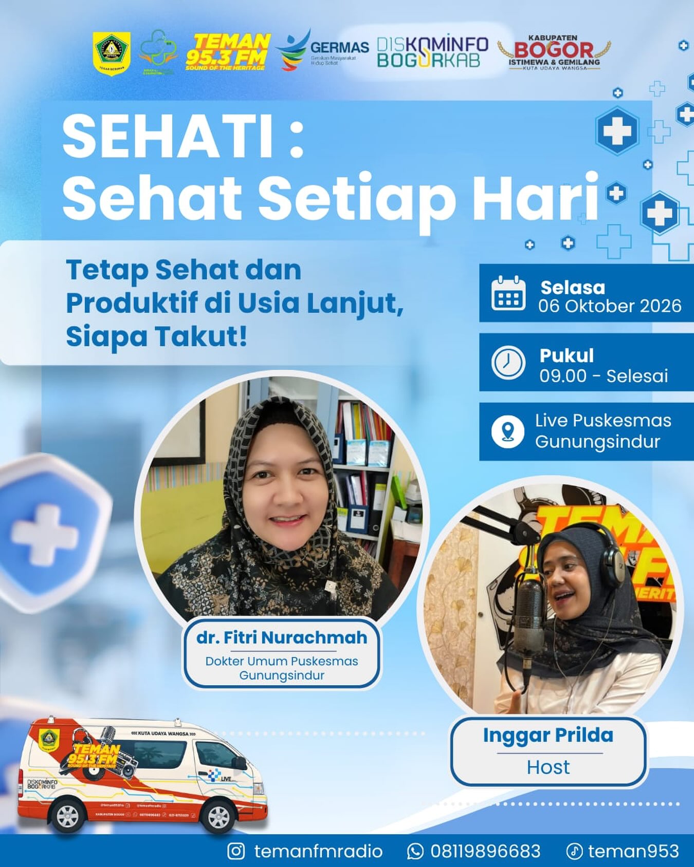 SEHATI: SEHAT SETIAP HARI "Tetap Sehat dan Produktif di Usia Lanjut, Siapa Takut!"