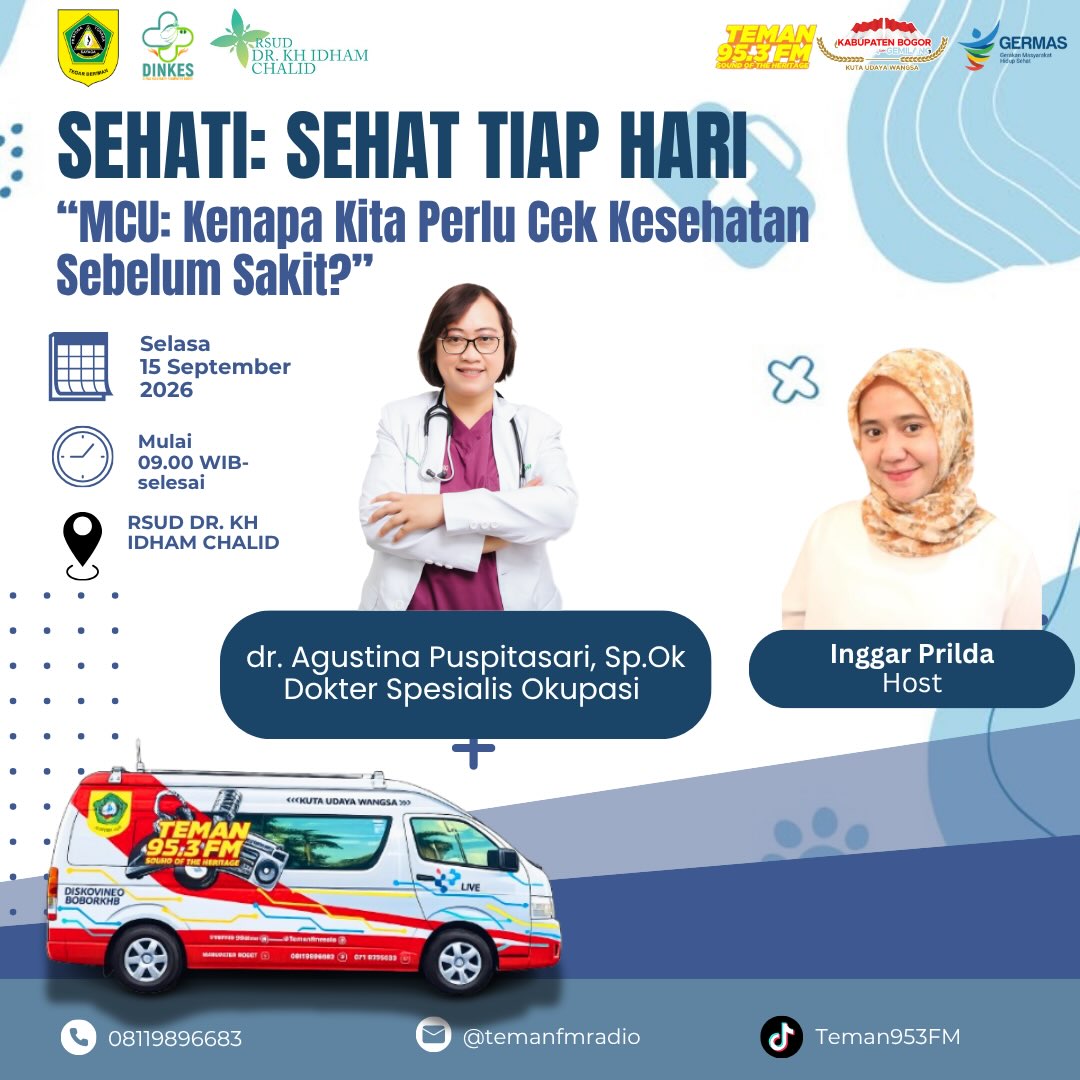 SEHATI: SEHAT SETIAP HARI “MCU: Kenapa Kita Perlu Cek Kesehatan Sebelum Sakit?”